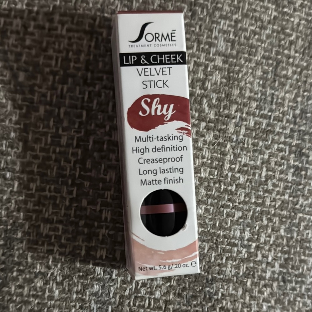 Sorme Lip & Cheek Velvet Stick - Shy